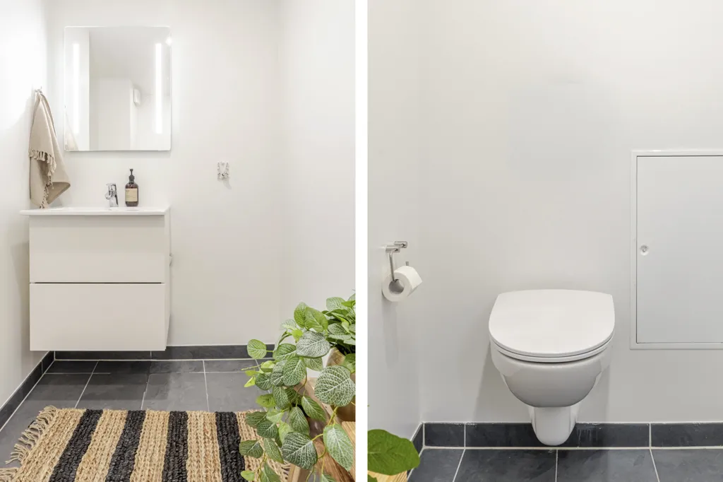 Badezimmer - Apartment with Balcony in Copenhagen N
