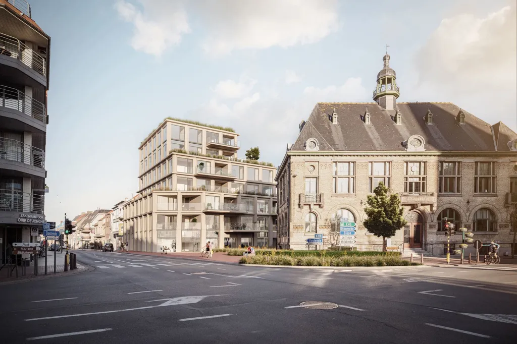 Exterior - New Apartment with Terrace in Middelkerke