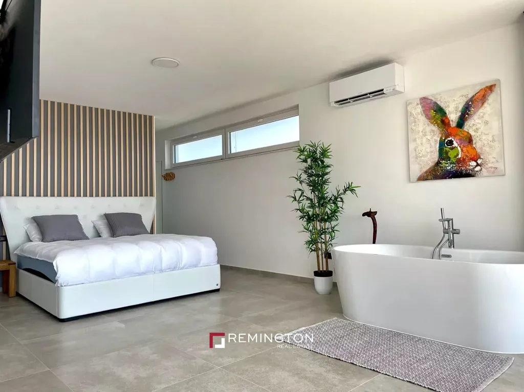 Chambres - Modern Villa with Pool in Private Resort, Krk