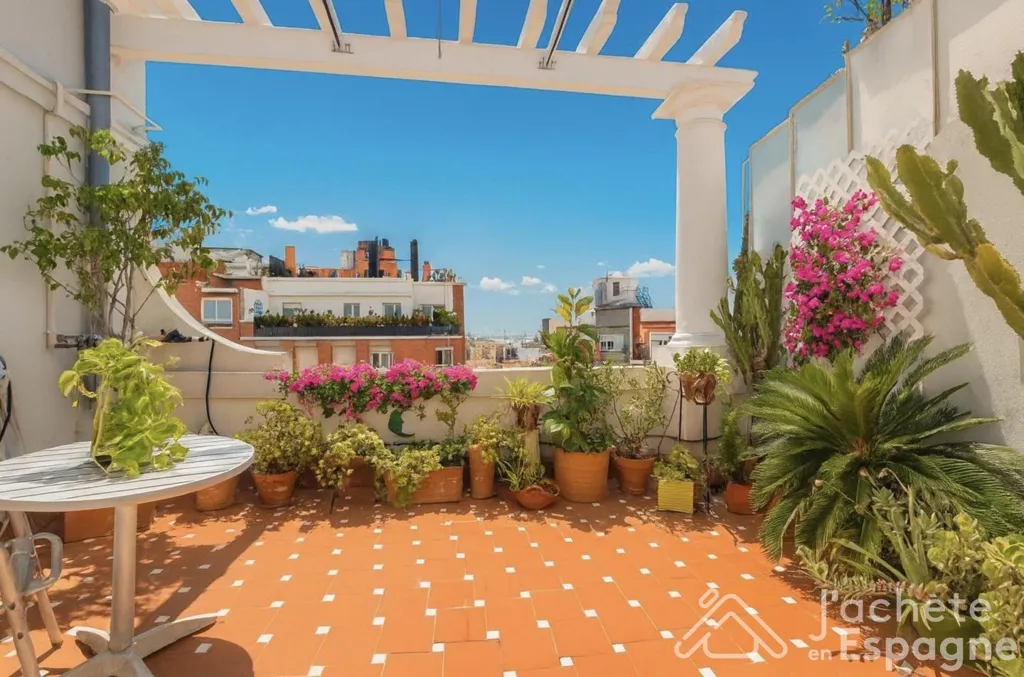 Terrasse - Penthouse with Terraces in El Mercat, Valencia