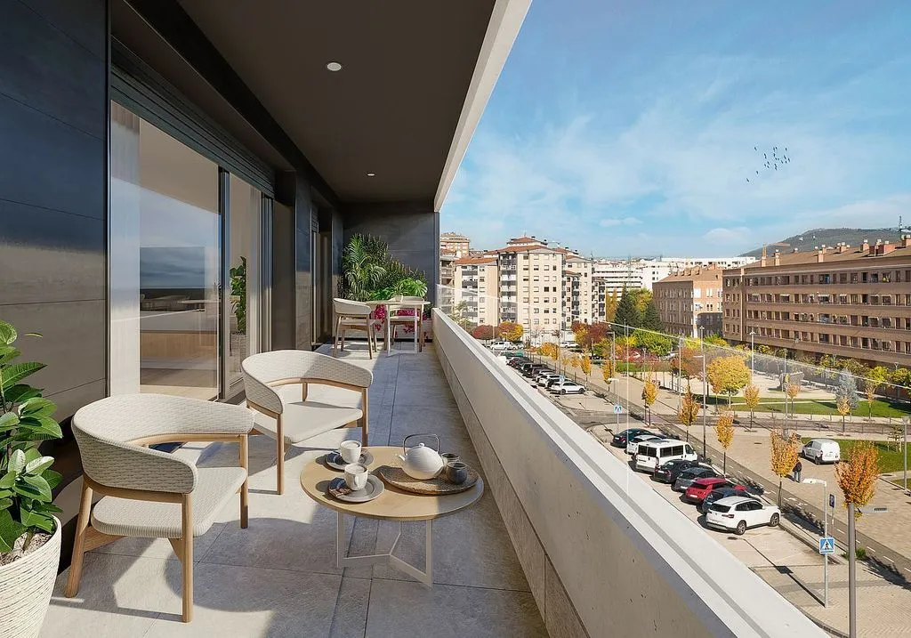 Rõdu - New Flat with Terrace in Sadar, Pamplona