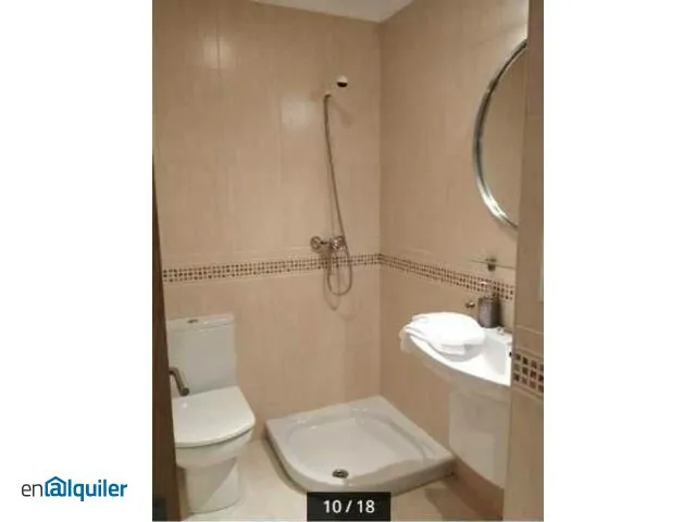 Bathrooms - Furnished Flat with Lift in Canido