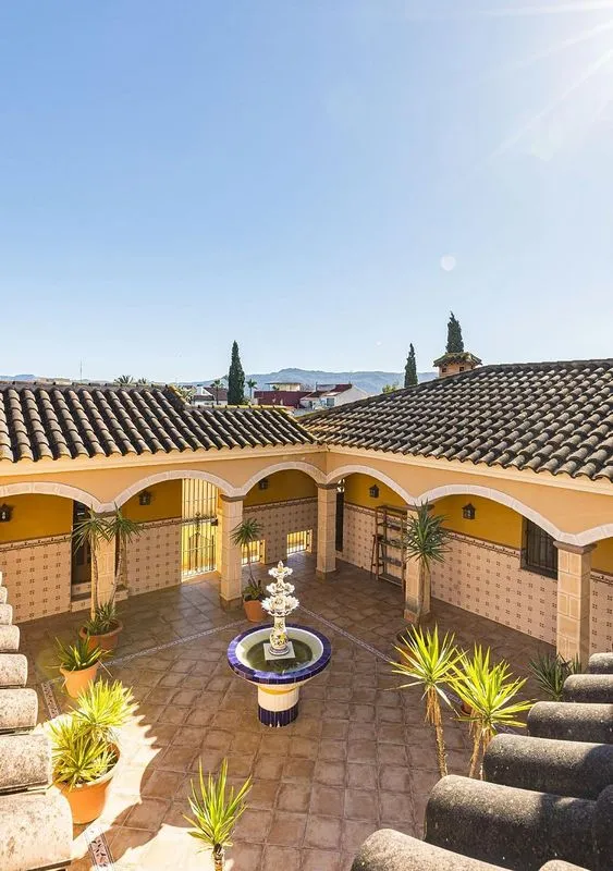 Garden - Chalet with Andalusian Patio in Barriomar
