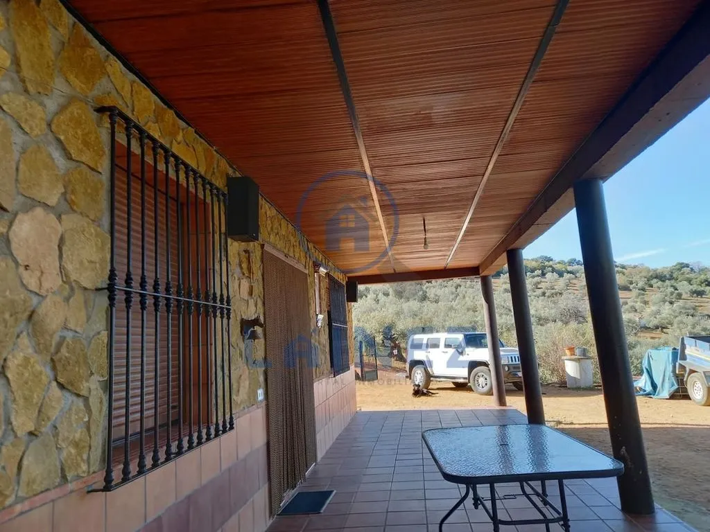 Terrasse - Country House with Mountain Views in Villanueva del Rey