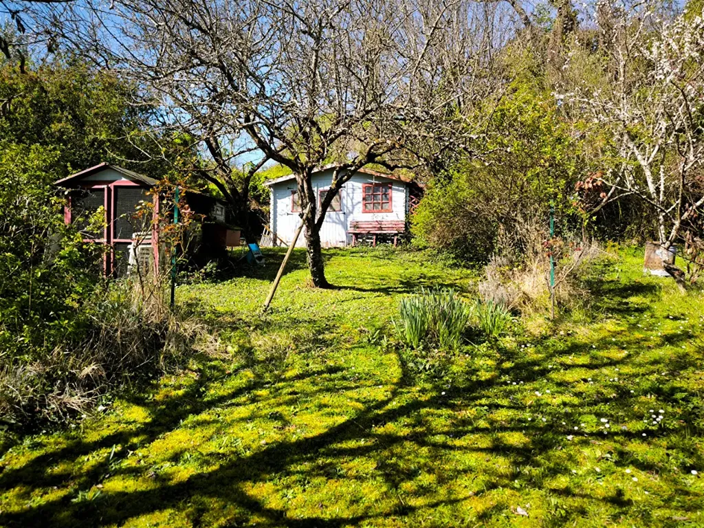 Jardin - Maison familiale avec bureau à Vouvray