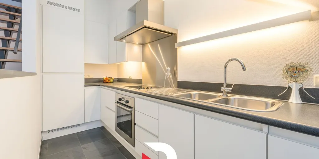 Cuisine - Appartement avec Terrasse à Gistel
