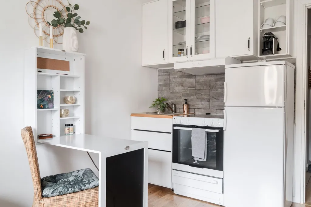 Cucina - Modernised Flat with Central Location in Eneborg