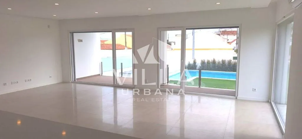Séjour - Luxury House with Pool in Charneca da Caparica