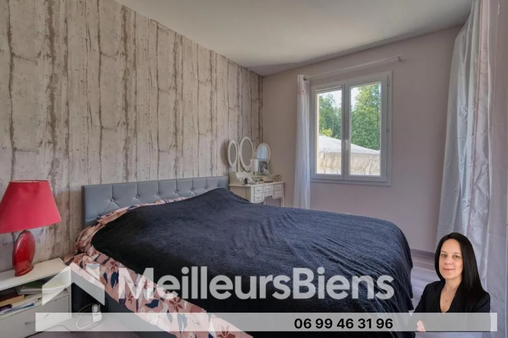 Camere da letto - Contemporary House with Garage near Jonzac