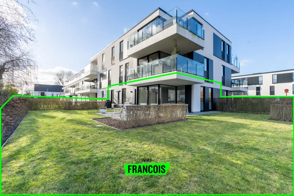 Jardin - Appartement avec Jardin et Terrasse à Jabbeke