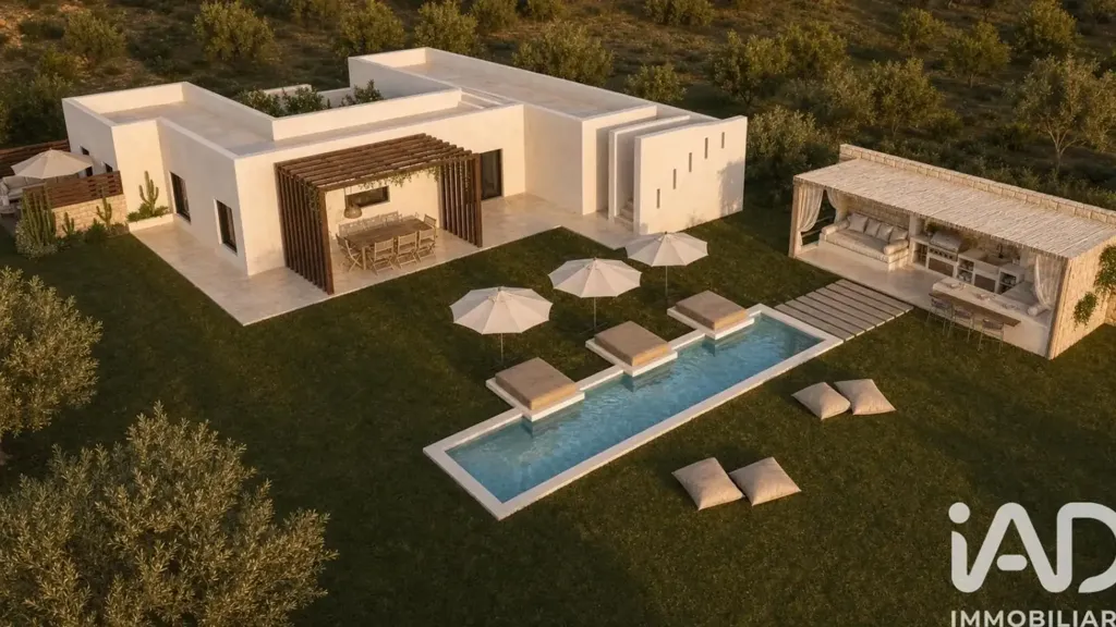 Õhuvaade - Trulli with Approved Villa Project in Carovigno