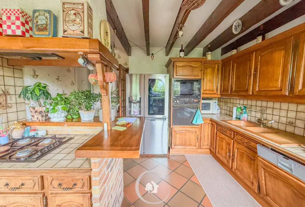 Cuisine - Maison Landaise avec Piscine et Garage XXL à Germignan