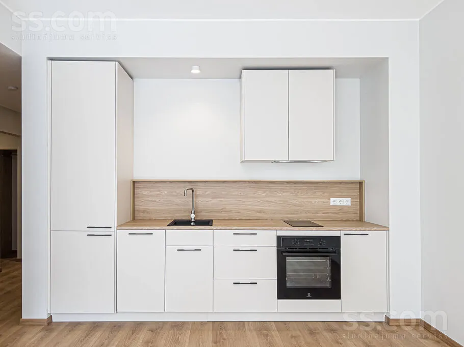 Köök - 2-Bedroom Apartment with Balcony in Riga Centre