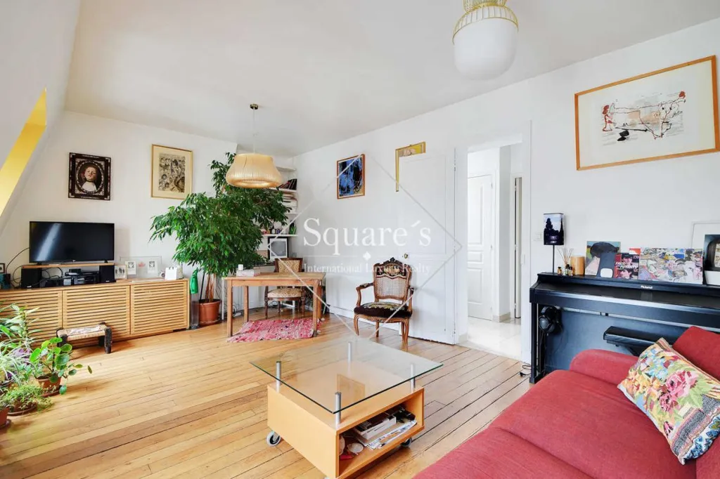 Séjour - Appartement Triplement Exposé au Jardin des Plantes
