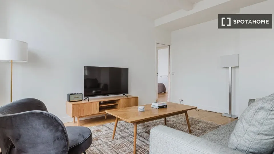 Séjour - Appartement 3 Pièces à Bastille-Popincourt