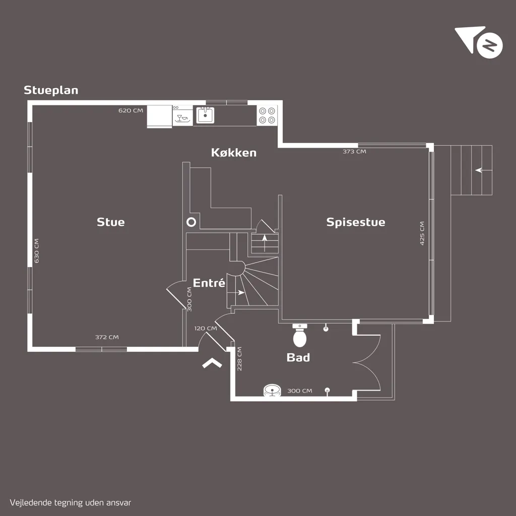 Plan - 1930s Villa with Garden in Søborg