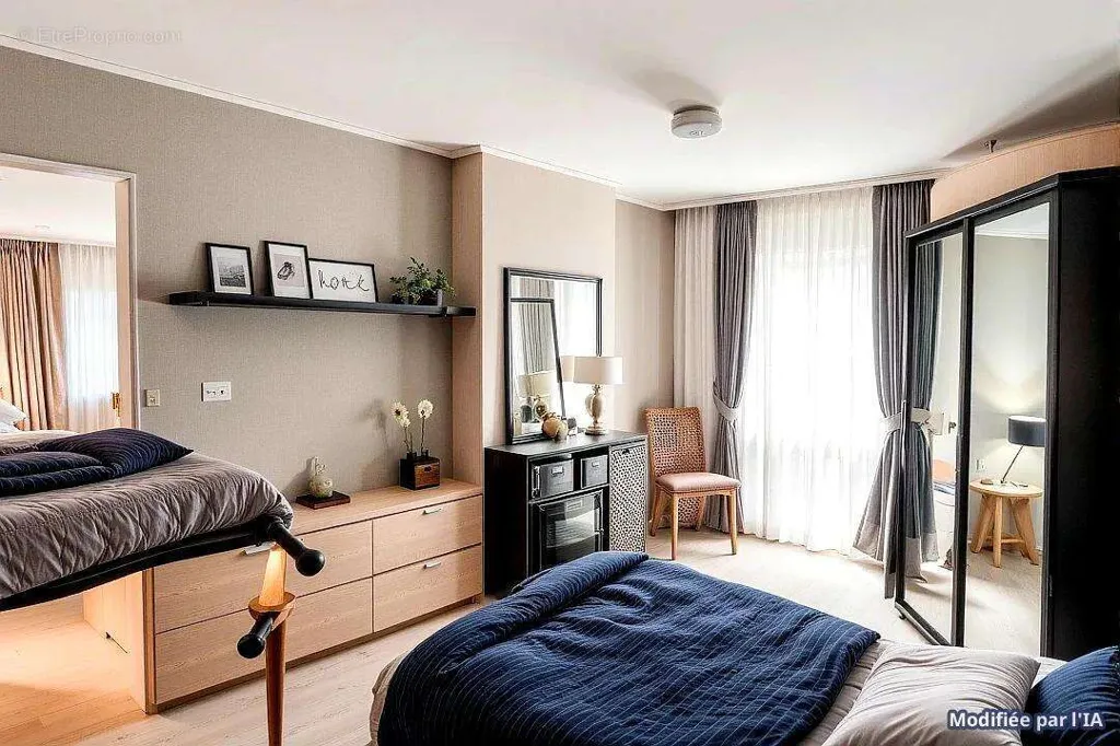 Camere da letto - Vineyard House with Courtyard in Damery