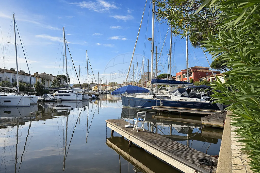 Cassine House with Private Dock in Port Grimaud