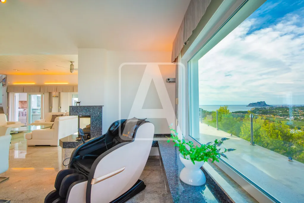 Séjour - Luxury Villa with Sea Views in Moraira