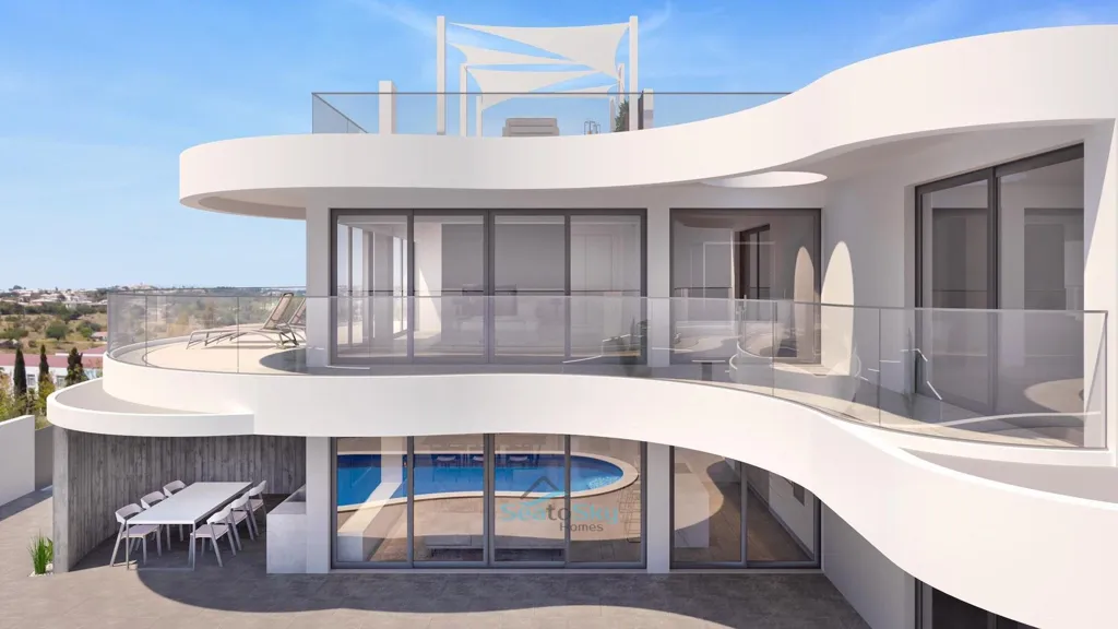 Bassein - Contemporary Villa with Pool near Porto do Mos