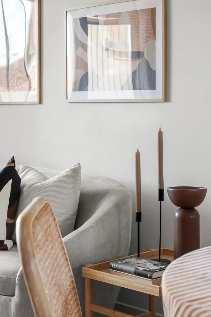 Séjour - Apartment with Balcony in Central Varberg