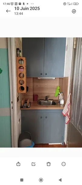 Cucina - Furnished Studio in Hyères