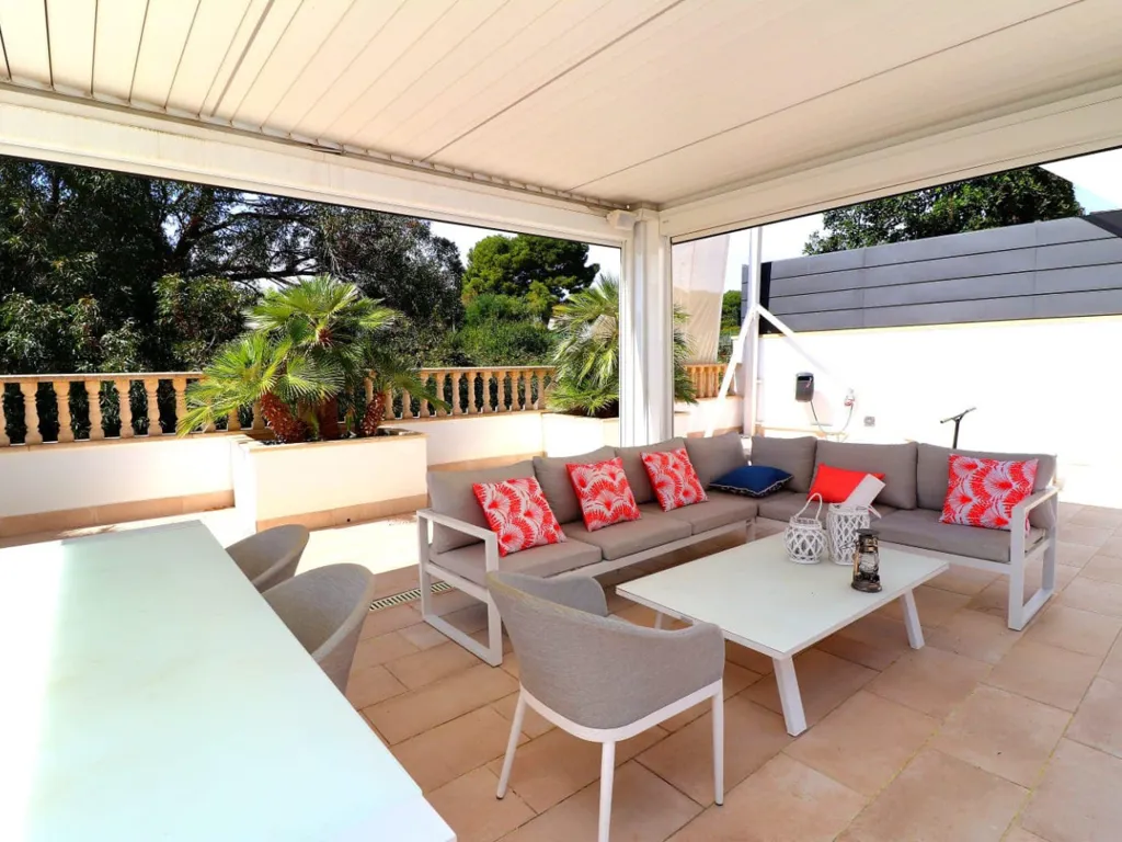 Terrace - Luxury Villa with Pool in Playas de Orihuela