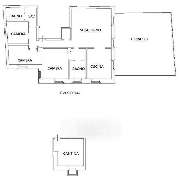 Plaan - Apartment with River View in Verona