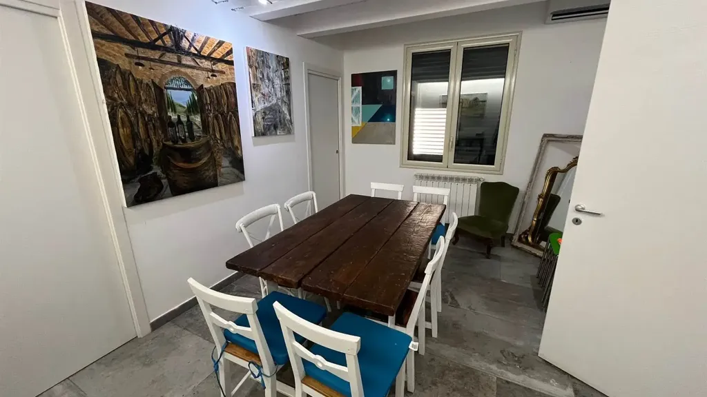 Sala da pranzo - Two-Level Apartment with Terraces in Palermo