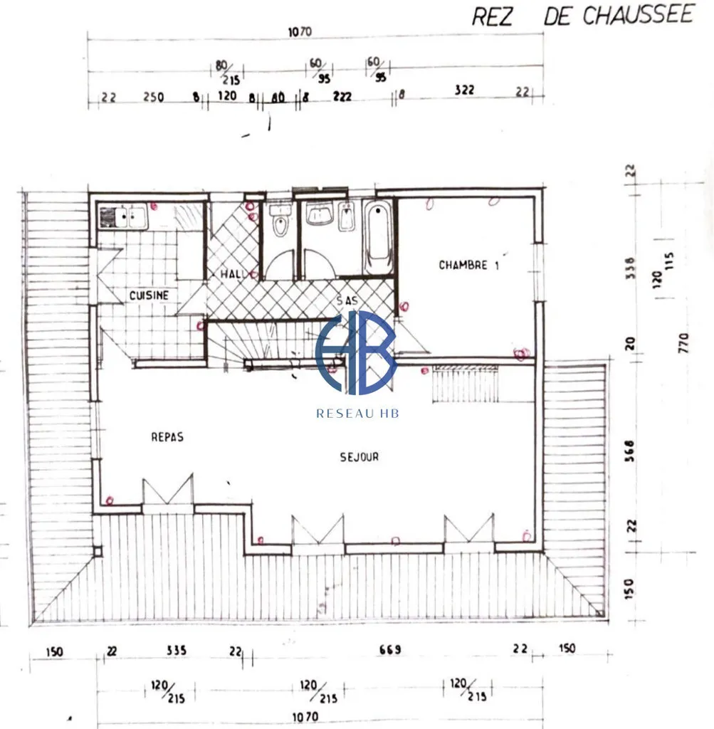 Plan - Chalet avec Vue Dégagée à Chirens