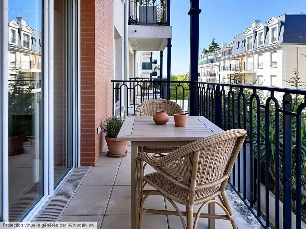 Balcon - Appartement F2 avec Balcon et Box au Centre-Ville