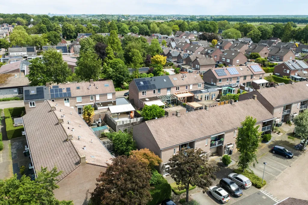 Vue aérienne - Spacious Apartment with South-Facing Balcony in Baarlo