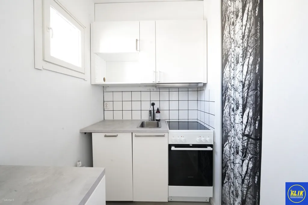 Cuisine - One-Bedroom Flat with Sauna in Pori Centre
