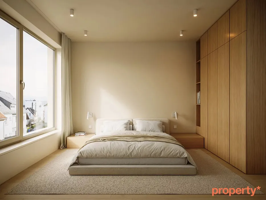 Schlafzimmer - Erdgeschosswohnung mit Terrasse in Junglinster
