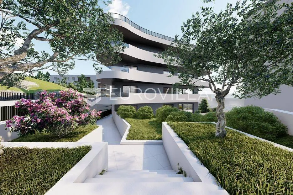 Esterno - Modern Apartment with Terrace in Trogir