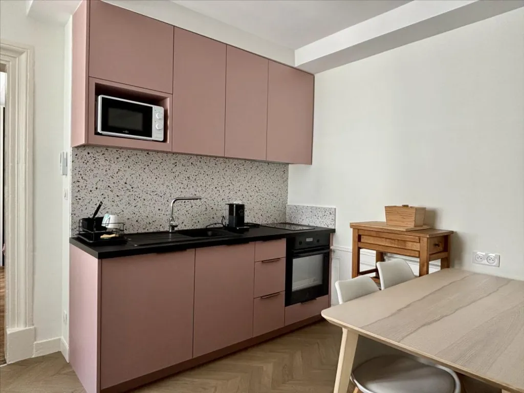 Cucina - Meubled Flat with Courtyard in Nancy