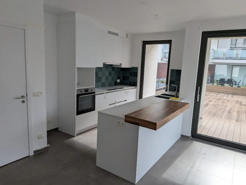 Cuisine - Appartement avec Terrasse au Pied du Parc Duden