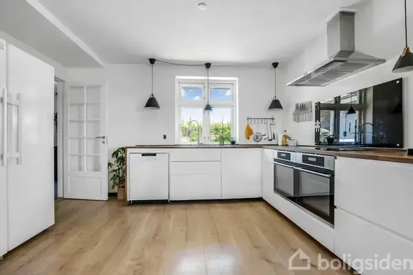 Cucina - Charming Villa with Garden View in Tiufkær