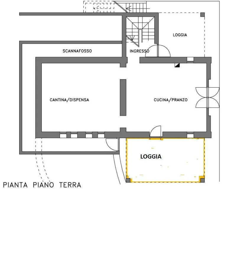 Plan - Restored Casale with Pool in Terranuova Bracciolini