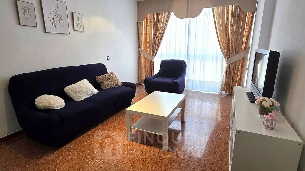Séjour - Furnished Flat with Elevator in Nou Eixample Sud, Tarragona