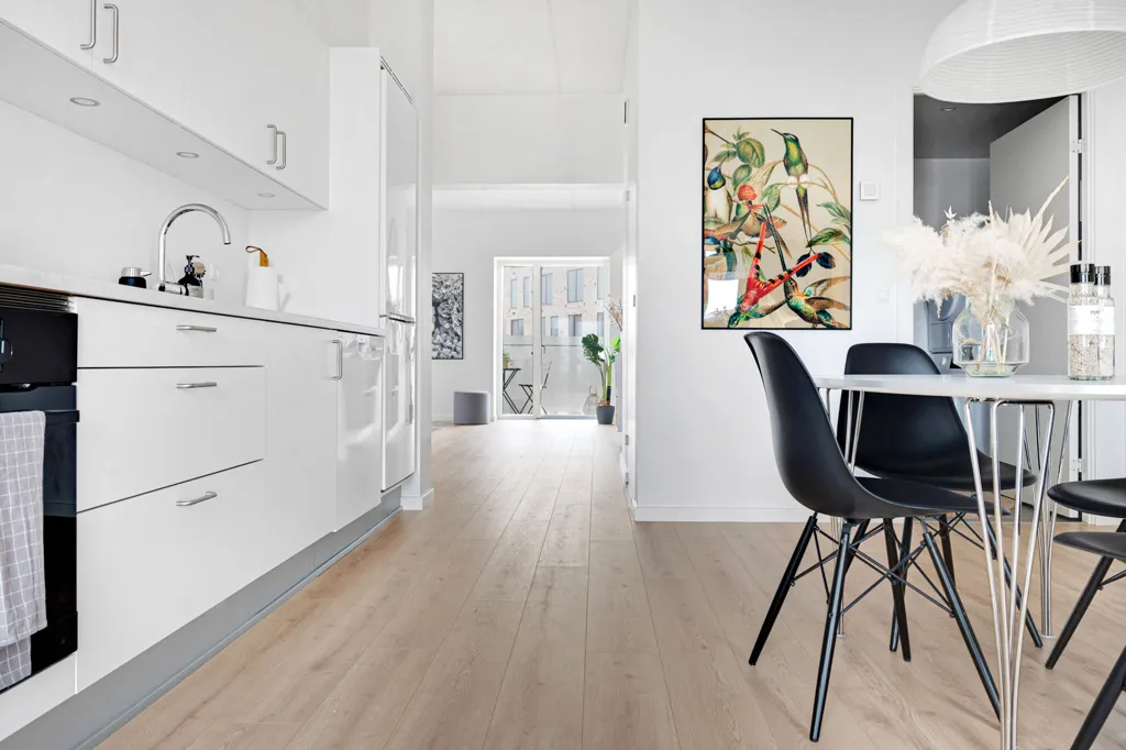 Dining Room - 3-Bedroom Flat in Aarhus North