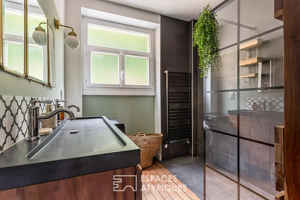 Salles de bain - Appartement de Caractère avec Vues sur la Saône à Lyon