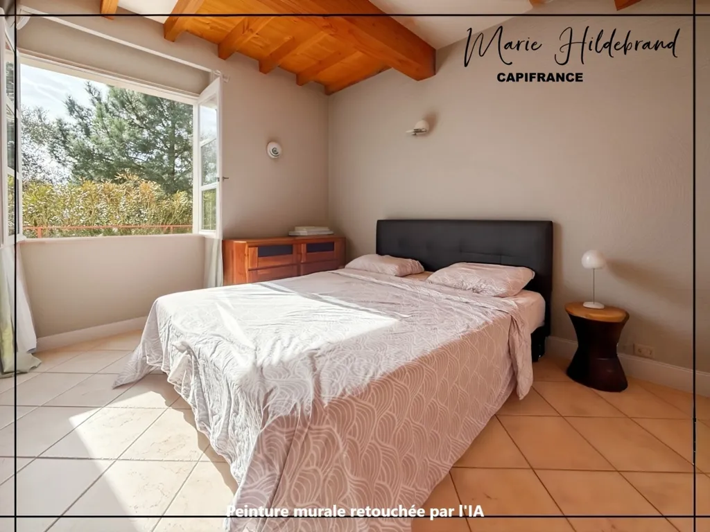 Bedrooms - Spacious Property with Valley View near Valence d'Agen