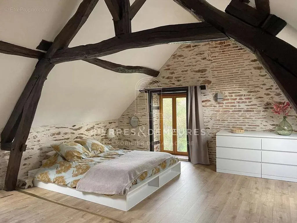 Camere da letto - Charming Longère with Garden in Boischaut