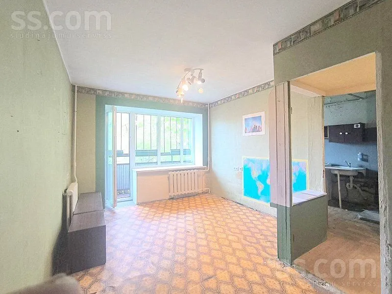 Séjour - Bright 1-Bedroom Flat with Balcony in Riga