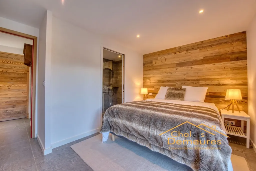 Chambres - Chalet Neuf avec Vue Panoramique à Megève