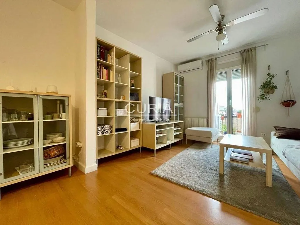 Living Room - Bright Apartment with Balcony in Historic Centre