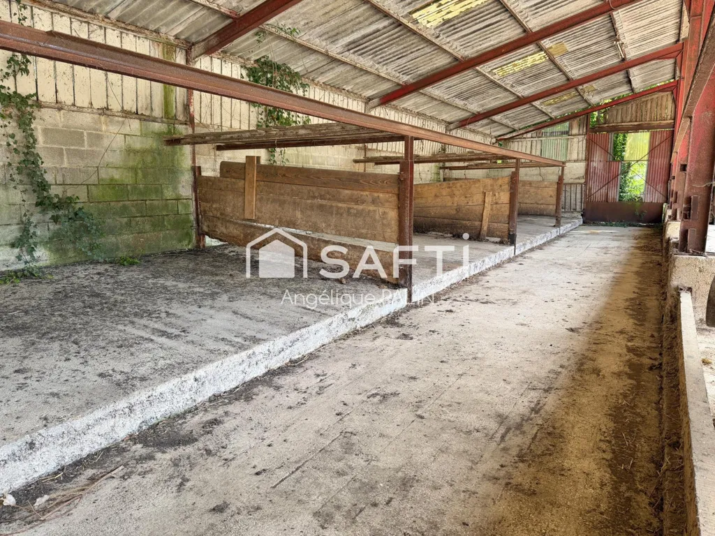 Garage - Charming Farmhouse with Extensive Land in Argonne