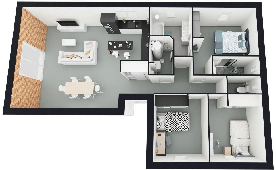 Plan - Maison T4 Écoresponsable à Orgueil