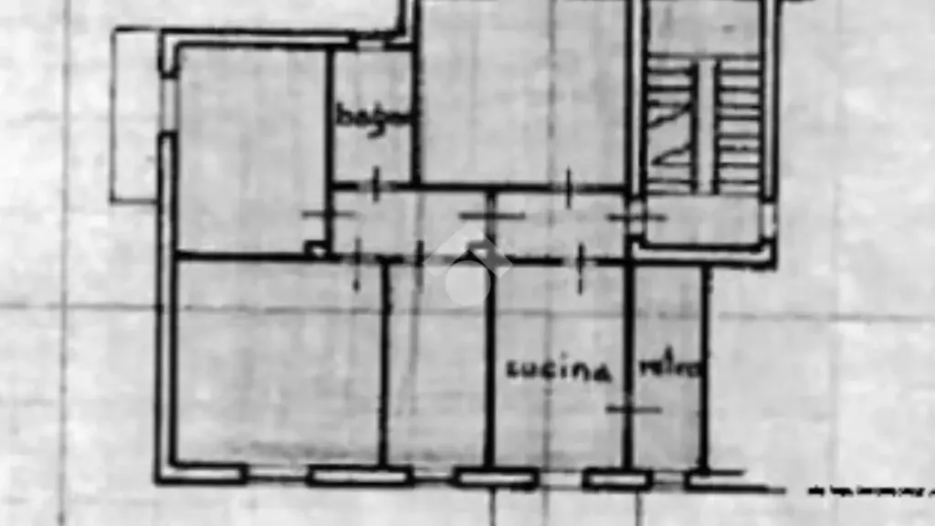 Plan - Apartment with Terrace in Fabriano